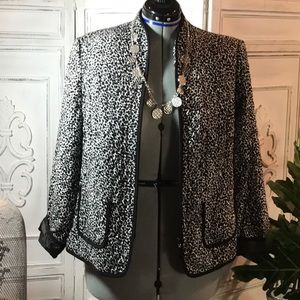 A light quilted jacket from classy to fun